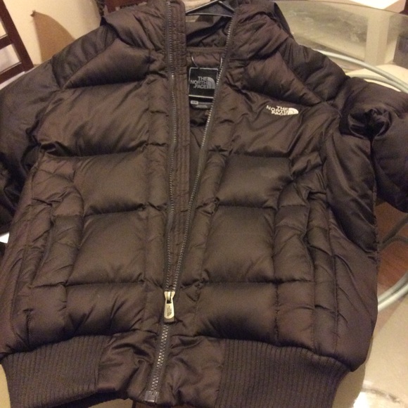 The North Face Jackets Coats Brown North Face Puffy Jacketsize Smmedium Poshmark